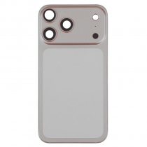 Apple iPhone 17 Pro Backcover - Pulled - Backcover Glass + Frame + Small Parts - Silver