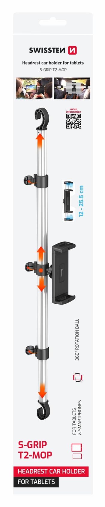 Swissten S-Grip T2-MOP Tablet Car Holder - 65010521