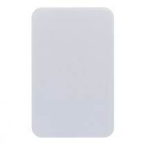 Apple iPhone 17 Pro Backcover Glass - With Flash Light Flex + Magsafe Magnets + Wireless Charging Flex - Silver