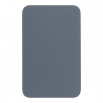 Apple iPhone 17 Pro Max Backcover Glass - With Flash Light Flex + Magsafe Magnets + Wireless Charging Flex - Deep Blue