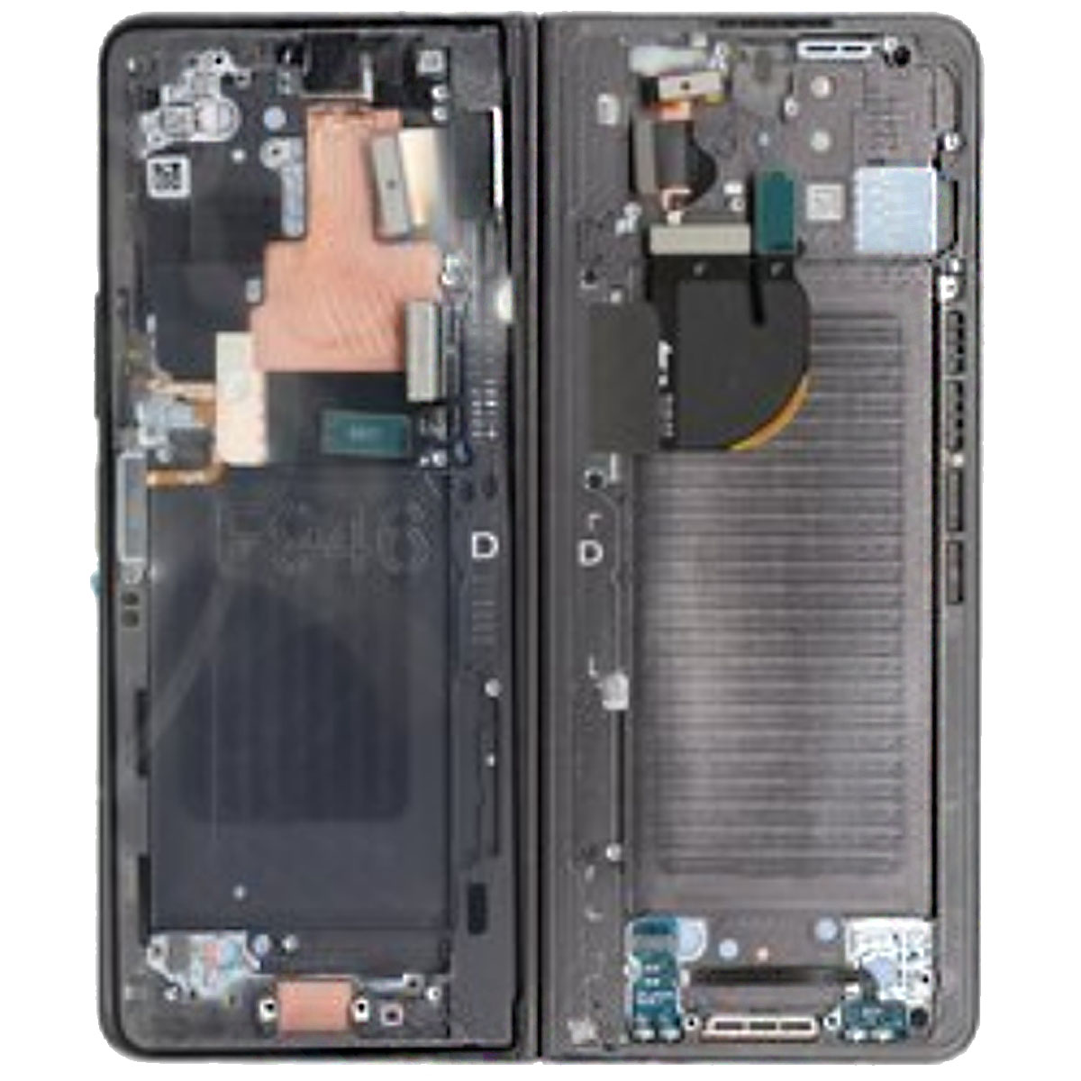 Samsung SM-F946B Galaxy Z Fold 5 LCD Display + Touchscreen + Frame - GH82-31842D/GH82-31843D - (Self-Assembled)  - Gray