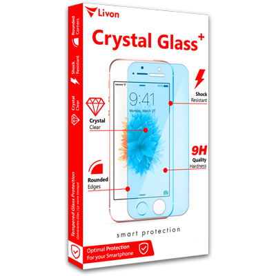 Livon Apple iPhone 6G Tempered Glass 0.3mm - 2,5D Black Edge