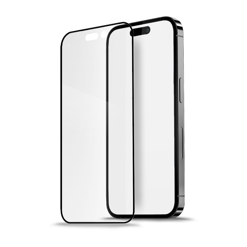 Livon iPhone 12 Mini Tempered Glass - FullyShield - Black