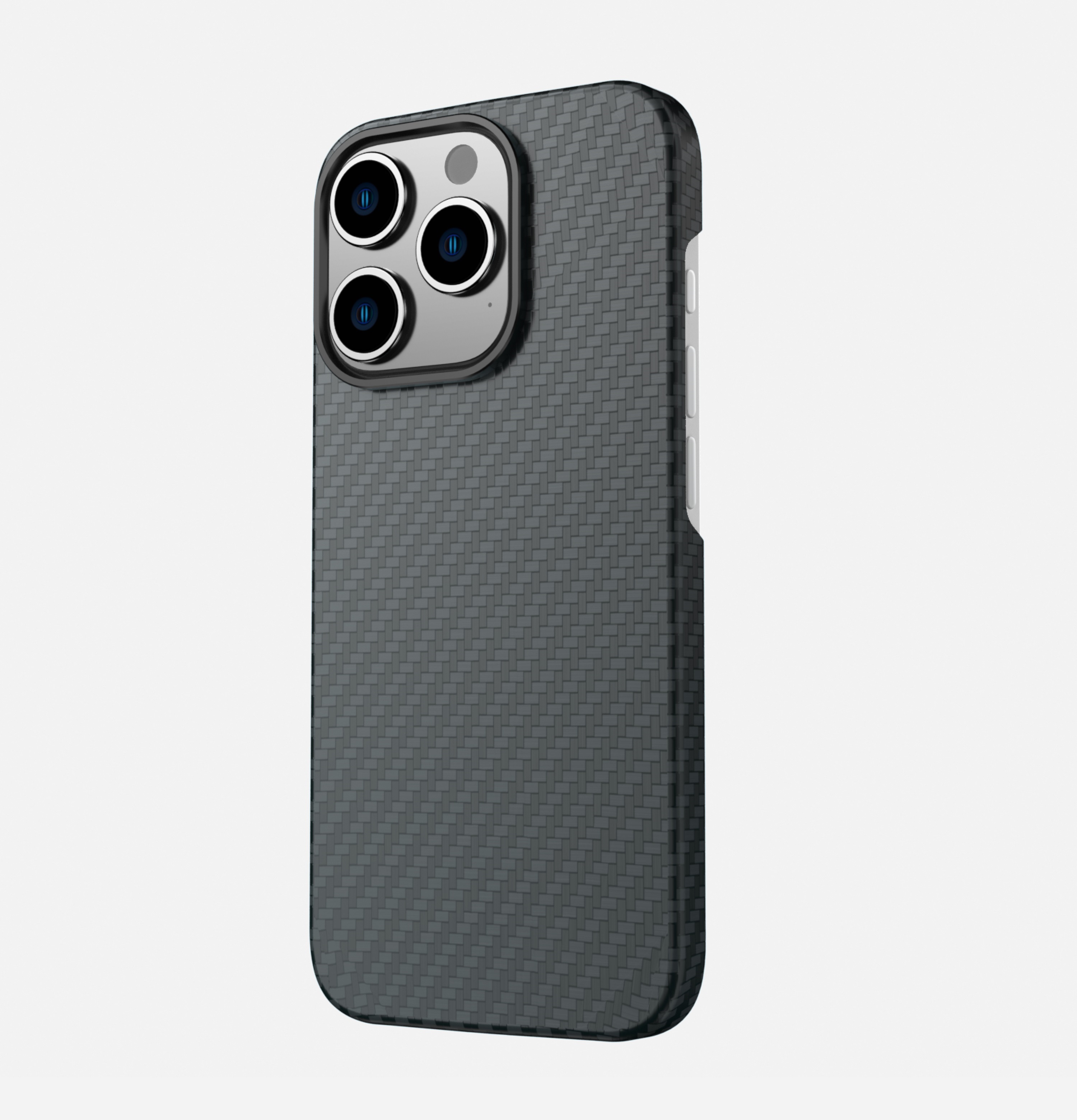Swissten iPhone 15 Pro MagCarbon Case - 35503005 - Black